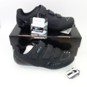 NEW Louis Garneau Chrome II 2 Men's Cycling Road Bike Shoes Black Size 39